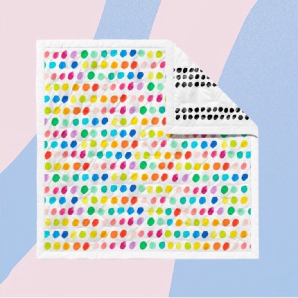 BNIB Lovevery “Rainbow Row” quilt - Picture 2 of 2